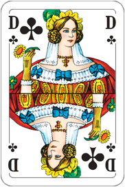 Kreuz Dame